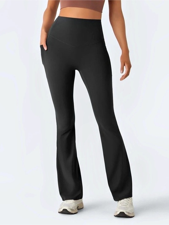 HALARA Pants - Halara UltraSculpt High Waisted Tummy Control Pocket Shaping Yoga Bootcut